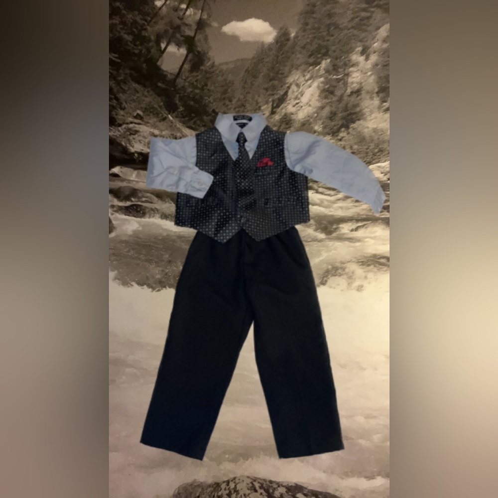 ANDREW FEZZA toddler dress suit